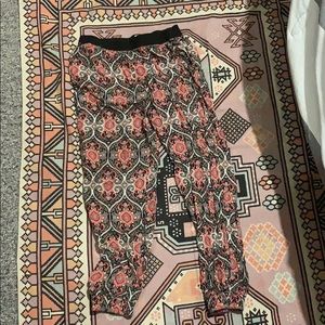 Flowey printed joggers